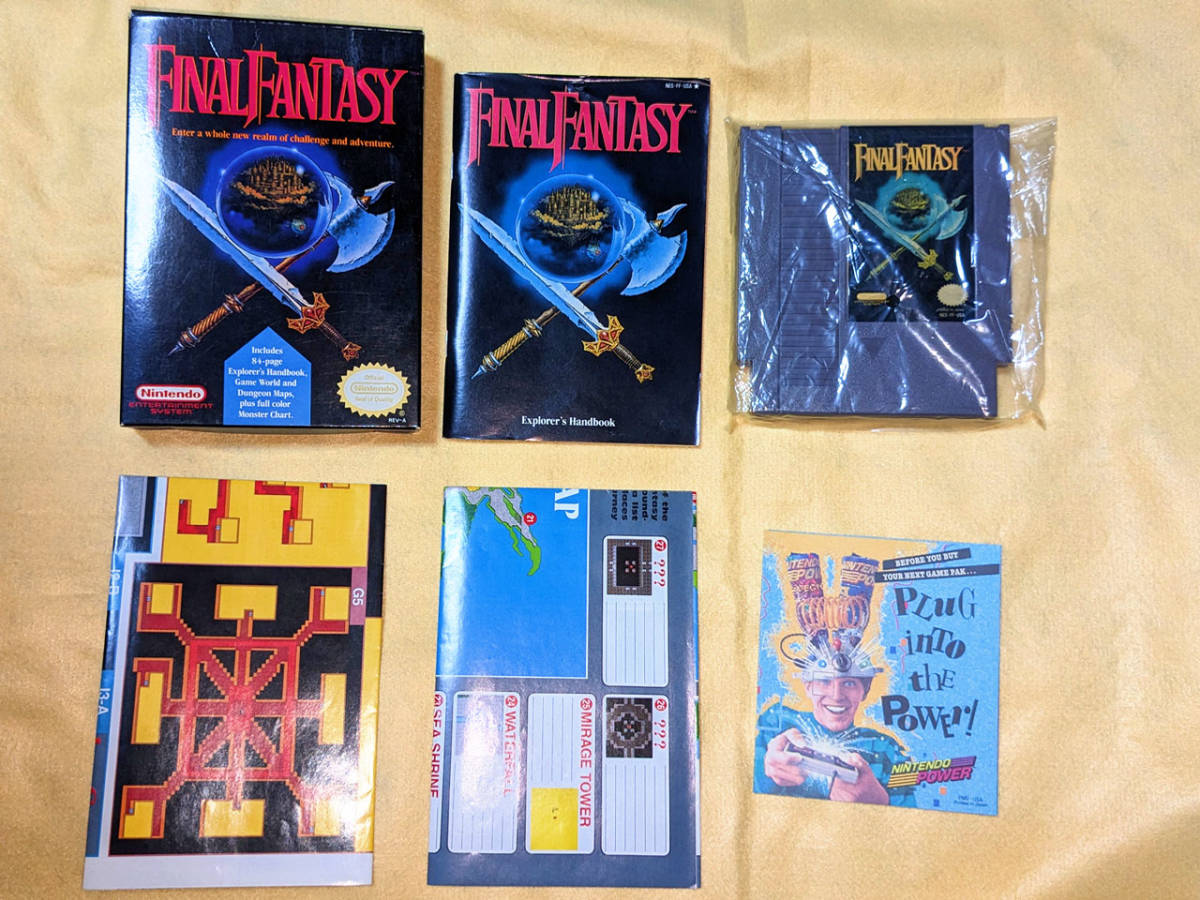【海外版・箱説あり】NES版 ファイナルファンタジー 1 FF【ファミコン・FC・ファミリーコンピュータ】