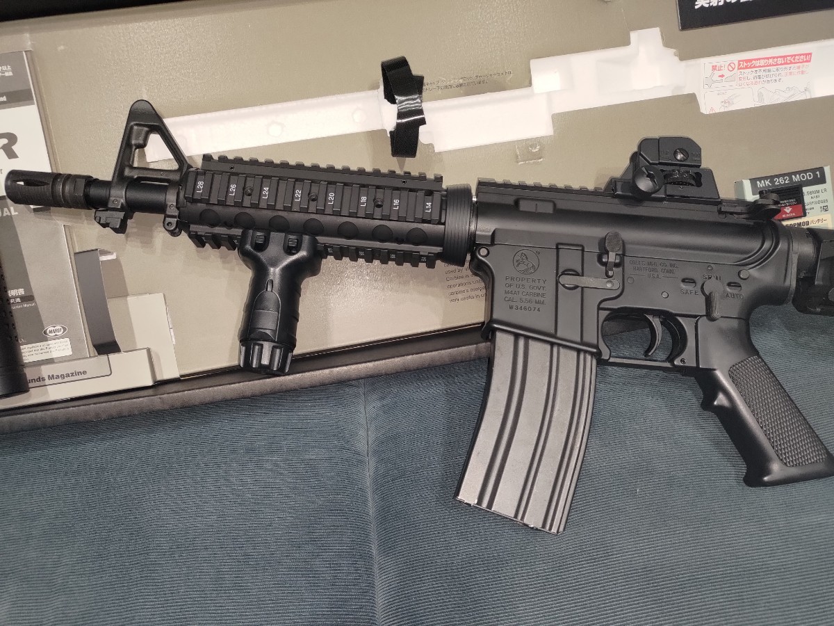 東京 マルイ 次世代電動ガン　CQB-R 　クイックサイレンサー　サプレッサーセット　m4系　リコイルオミット_画像9