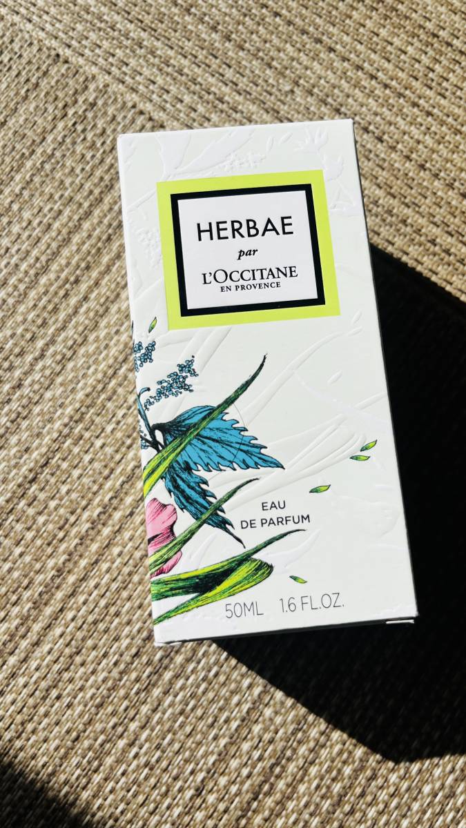 【１度使用】L'OCCITANE（ロクシタン）HERBAE オードパルファム(50ml) エルバヴェール 香水_画像3
