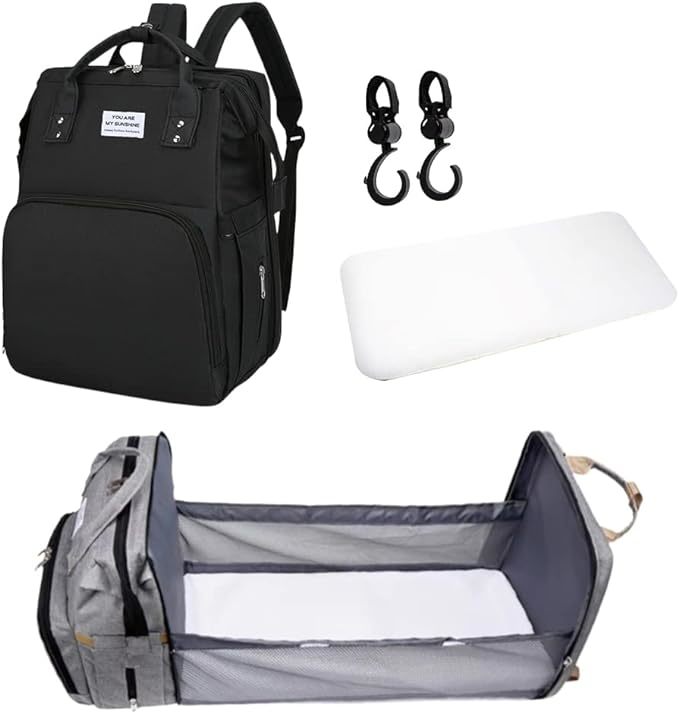  "мамина сумка" рюкзак большая вместимость мама сумка легкий многофункциональный детская кроватка имеется USB порт имеется Homme tsu изменение сиденье 