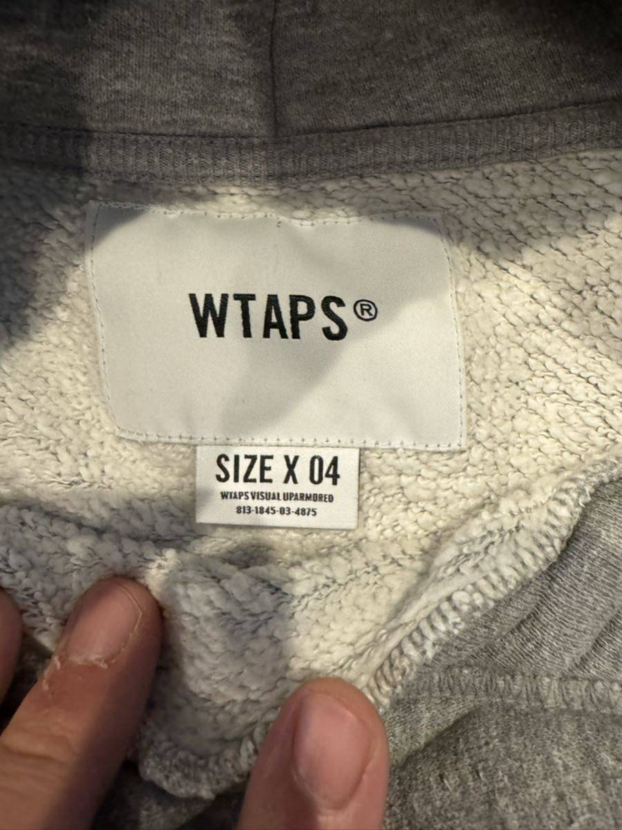 WTAPS 21AW academy スウェット パーカー グレー XL DSPLN_画像3