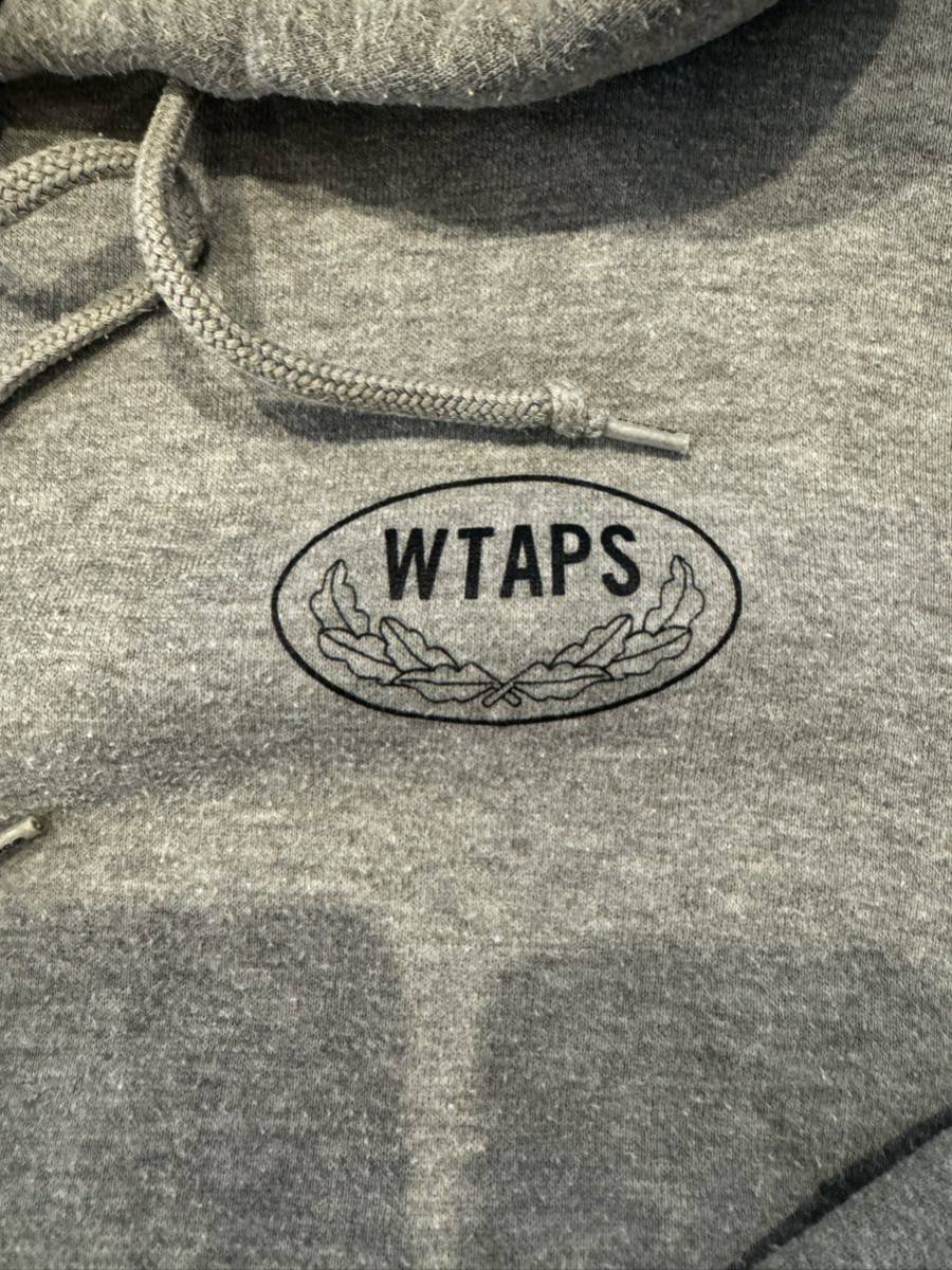 WTAPS 21AW academy スウェット パーカー グレー XL DSPLN_画像2