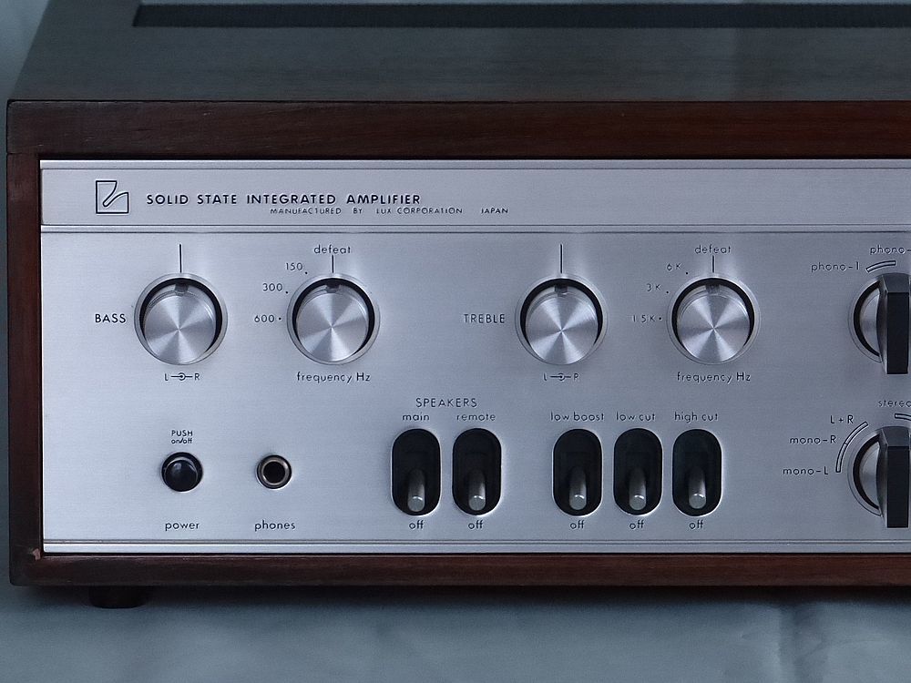 LUXMAN/ラックスマン SQ507X プリメインアンプ 整備品_画像6