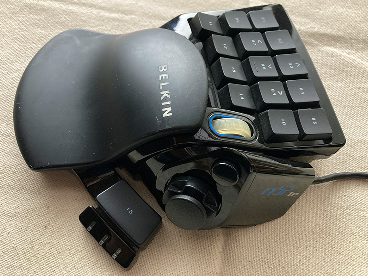 Belkin　左手用キーパッド　Speedpad n52te　中古_画像3