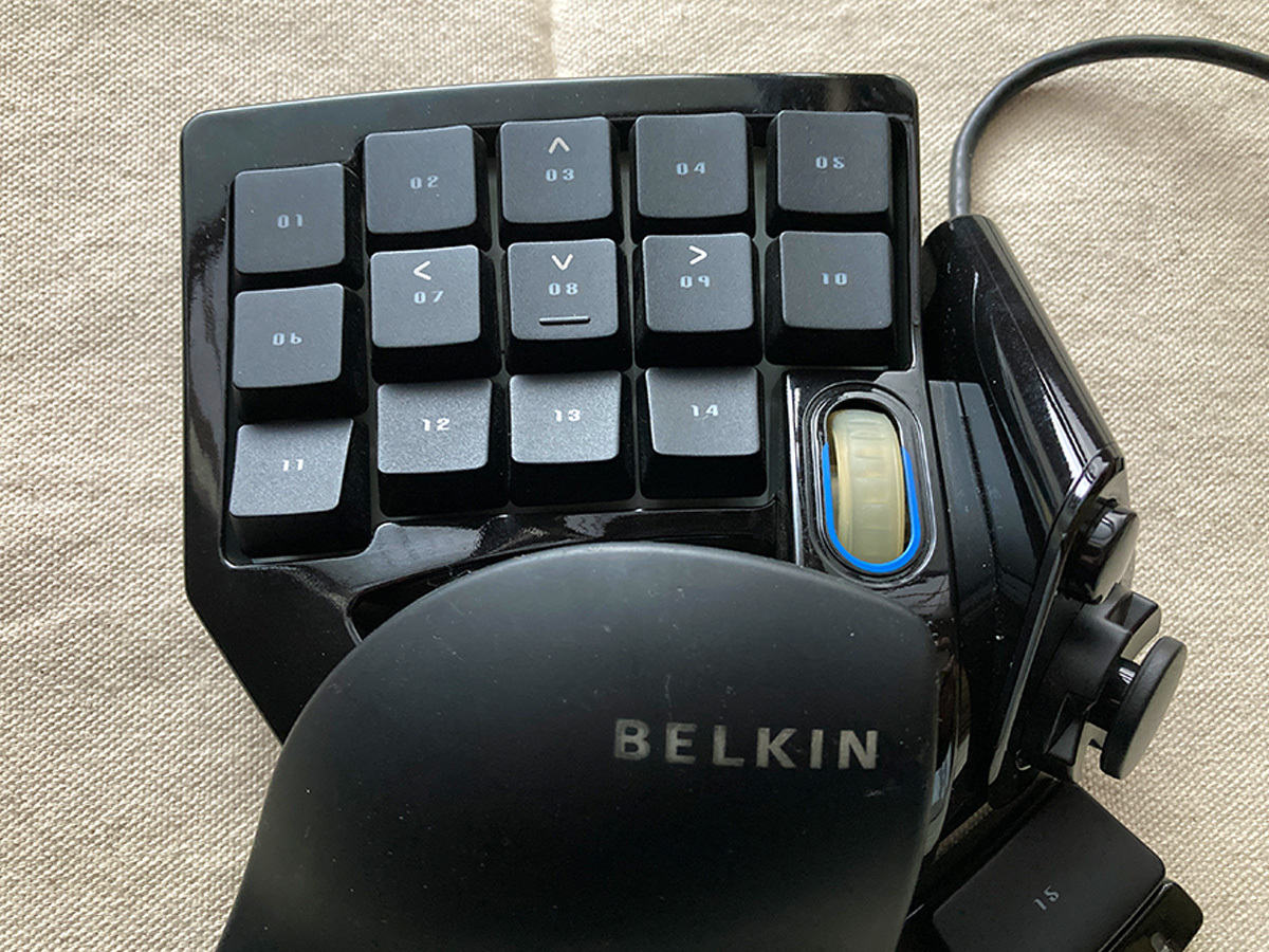 Belkin　左手用キーパッド　Speedpad n52te　中古_画像2