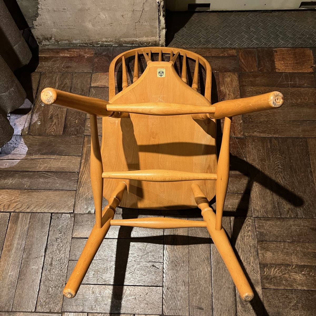 vintage 秋田木工 ダイニングチェア ブレースバック ブナ モダン vintage 秋田木工 ダイニングチェア ブレースバック ブナ モダン