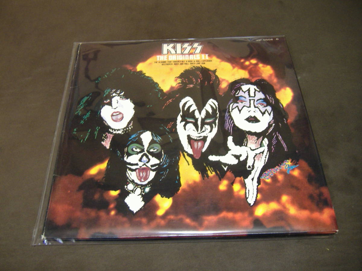 【中古2LP】KISS/キッス「THE ORIGINALS Ⅱ/続・地獄の全貌」【DESTROYER/ROCK AND ROLL OVER/LOVE GUN再生確認済】_画像1