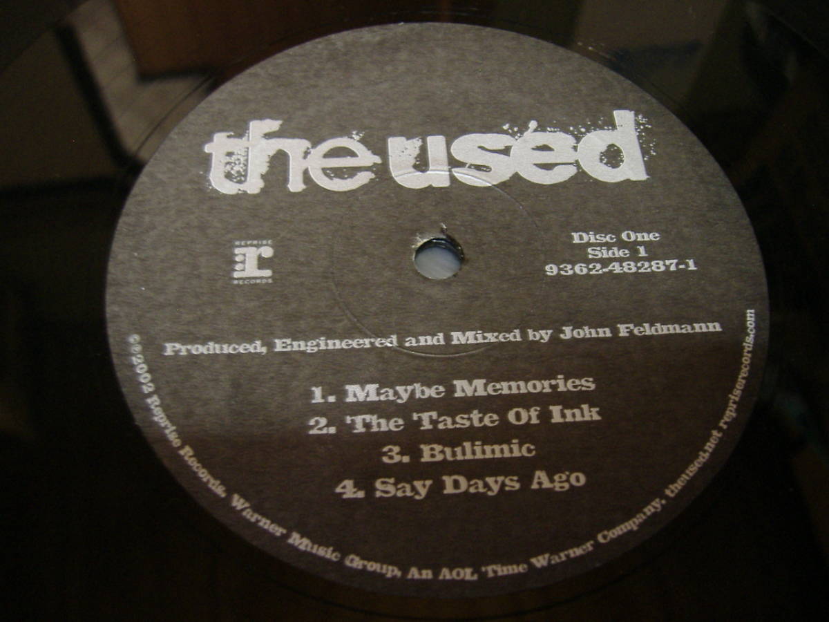 【中古2枚組LP】THE USED【ザ・ユーズド/Bert Mccracken/バート・マクラッケン/盤面難アリ/希少盤/人気盤/再生確認済】_画像3