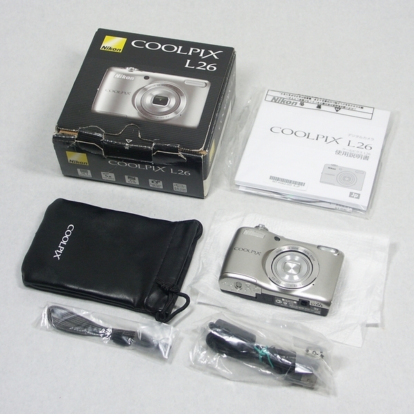 (0103)　ニコン　NIKON　COOLPIX　L26　デジタル　カメラ　動作ok　(送料無料)_画像1