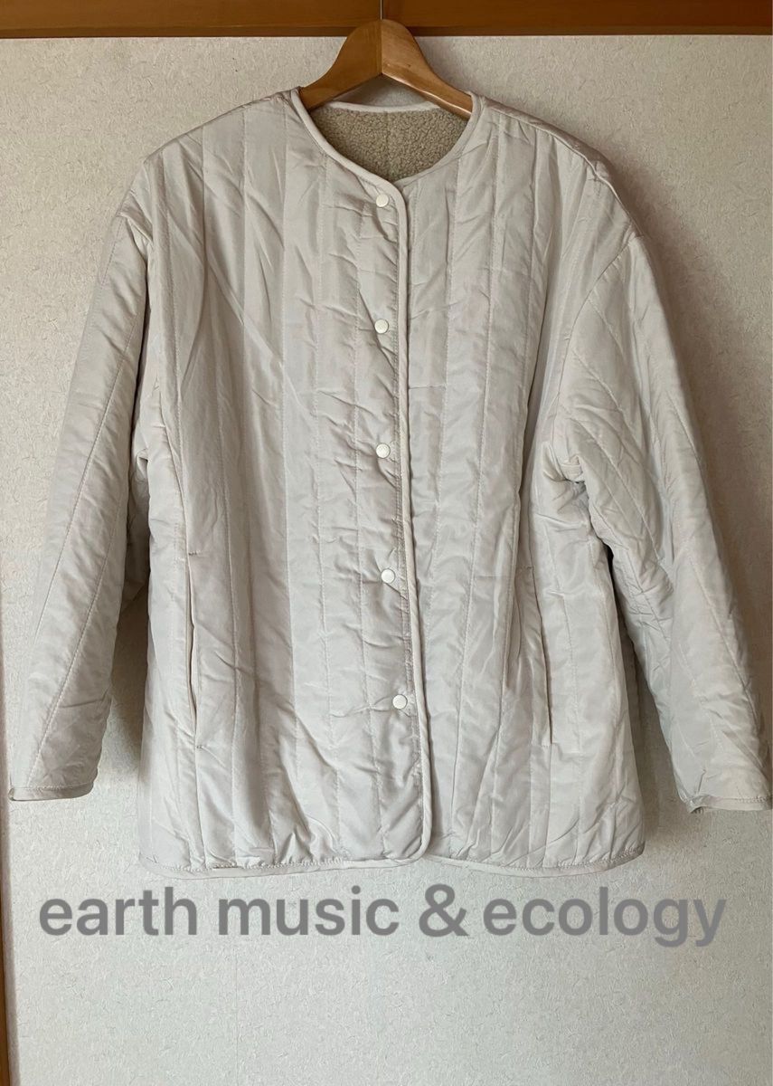 earth music＆ecology キルティング リバーシブルジャケット