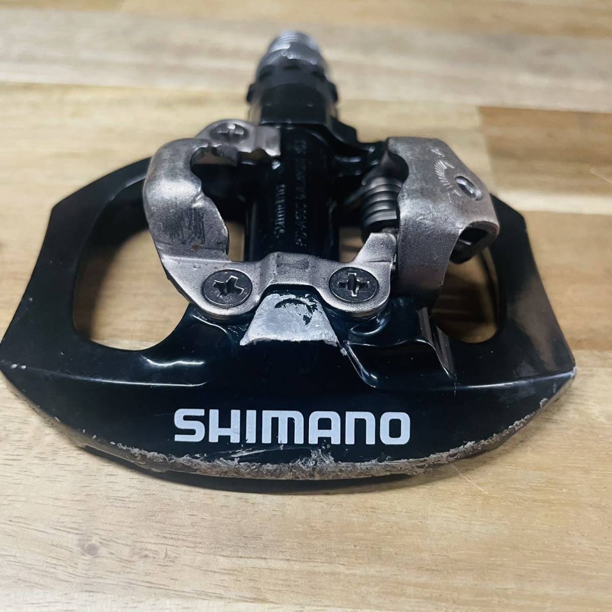 シマノ PD-A530 SPD ビンディング ペダル ブラック 片面フラット 片面SPD SHIMANO ロードバイク クロスバイク MTB 街乗り ツーリング_画像2