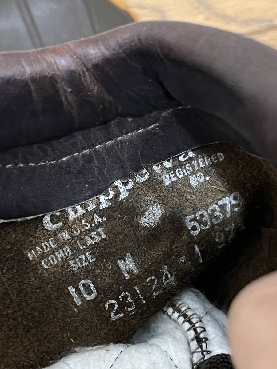 1990 period made Chippewa chewing gum shoes pekos10M 28cm