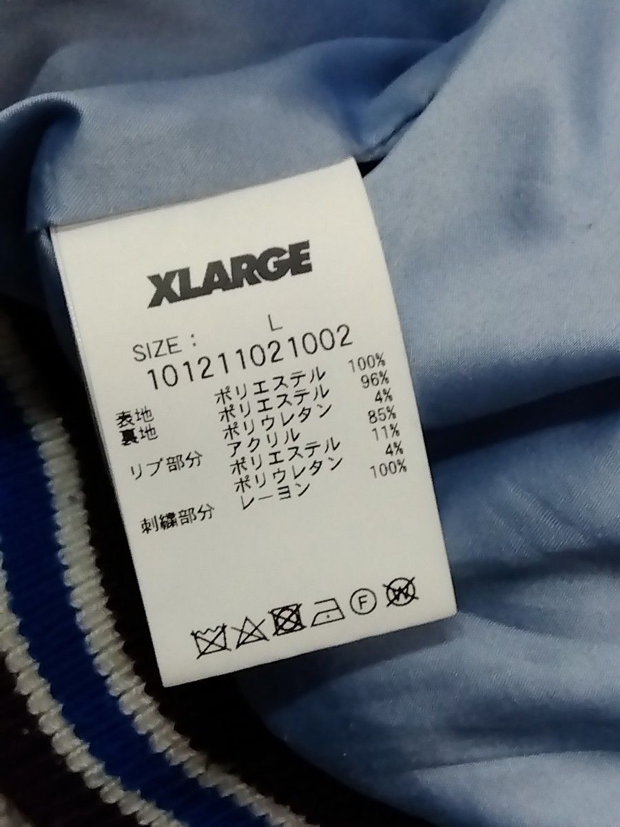 XLARGE エクストララージベロアスーベニアジャケット サッキュバス柄 L