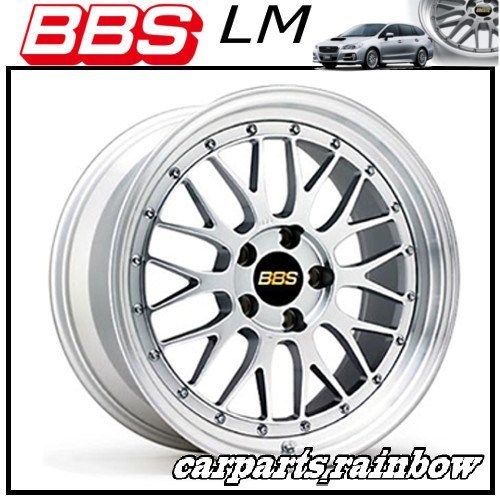 ★BBS LM 19×8.5J LM116 5/130 +55★DS-SLD/ダイヤモンドシルバー×シルバーダイヤカット★_画像1