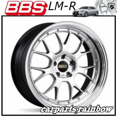 ★BBS LM-R 19×8.5J LM338 5/112 +43★DS-BKBD/ダイヤモンドシルバー×ブラックブライトダイヤカット★新品 4本価格★_画像1