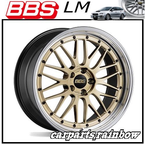 ★BBS LM 21×9.5J LM454 5/114.3 +30★GL-BKBD/ゴールド×ブラックブライトダイヤカット★新品 1本価格★