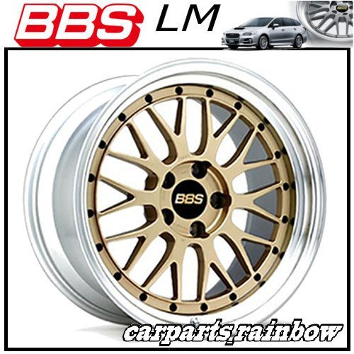 ★BBS LM 21×9.5J LM428 5/120 +14★GL-SLD/ゴールド×シルバーダイヤカット★新品 1本価格★