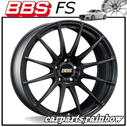 ★BBS FS 19×8.5J FS007 5/112 +40★マットブラック/MB★新品 1本価格★_画像1