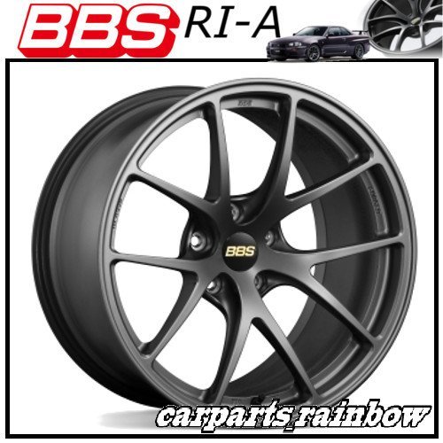 ★BBS RI-A 18×8.5J RI-A027 5/114.3 +52★マットグレイ/MGR★新品 1本価格★_画像1