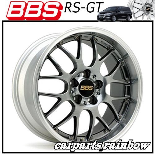 ★BBS RS-GT 18×7.5J RS932 5/114.3 +50★DB-SLD/ダイヤモンドブラック★新品 4本価格★_画像1