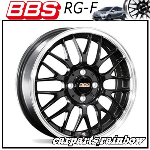 ★BBS RG-F 16×7.0J/7J RG403 5/112 +48★ブルーブラックダイヤカット/BBD★新品 1本価格★_画像1