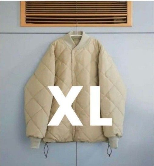 完売品 everyone random quilted jacket BEIGE XL