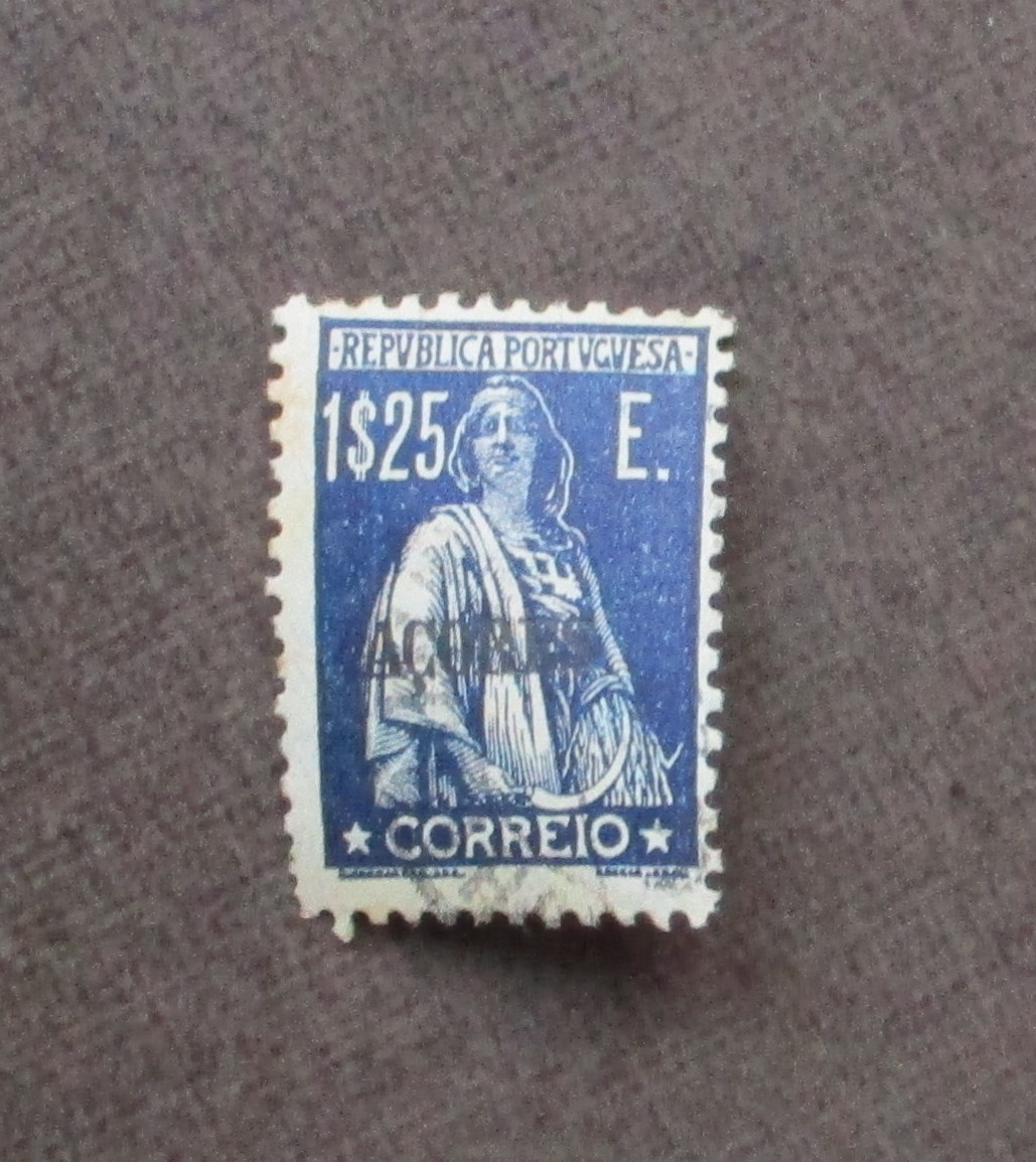 AZORES 　　SCカタログ＃313O　　1.25e　　使用済　　中古品_画像1