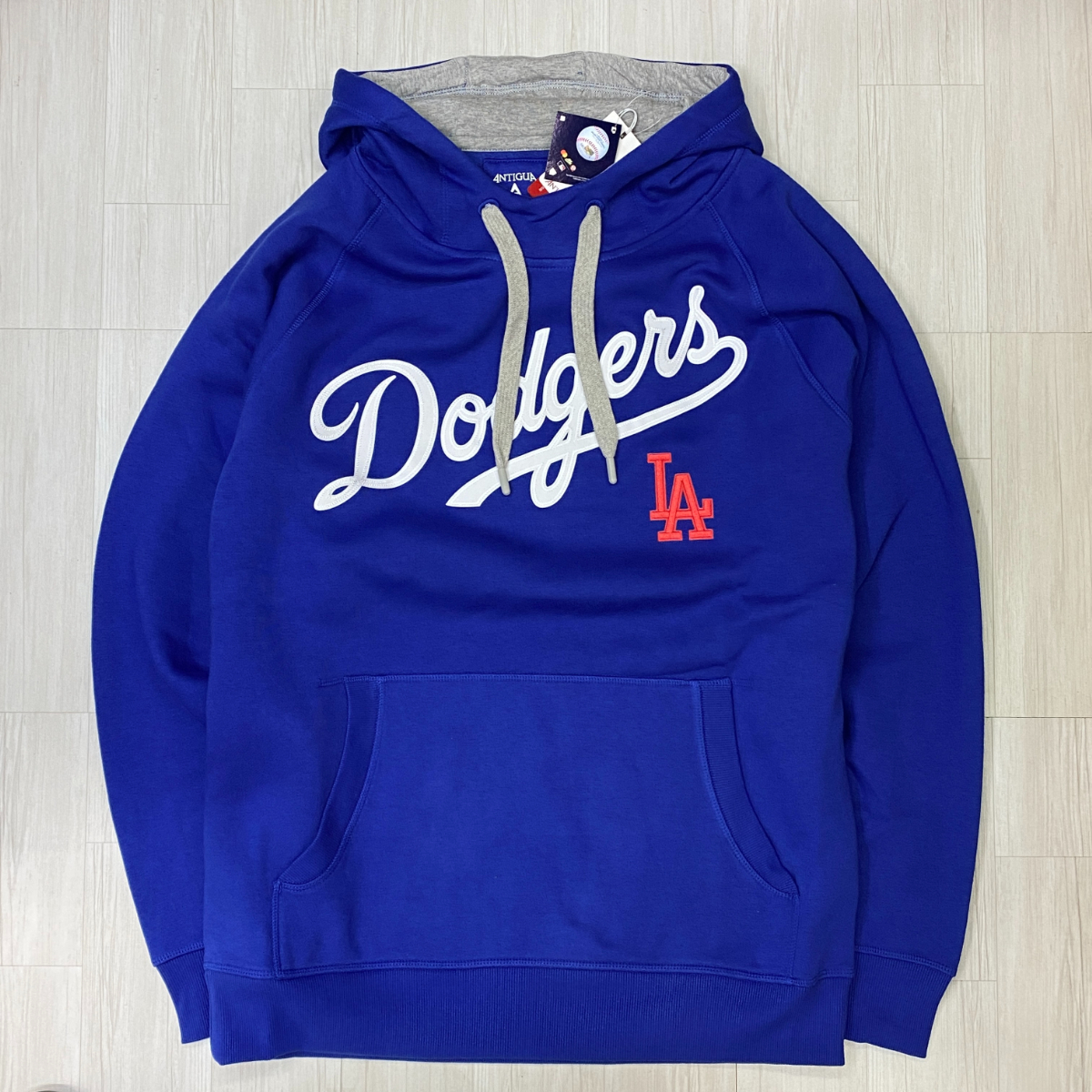 米国老舗ブランド 【2XL】 Antigua アンティグア MLB ロサンゼルス ドジャース LA Dodgers パーカー VICTORY ロイヤル 大谷翔平 山本由伸