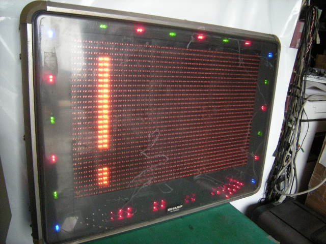 Yahoo!オークション - T SHARP両面タイプLED電光看板/NV-P6000D Yahoo!オークション - T SHARP両面タイプLED電光看板/NV-P6000D
