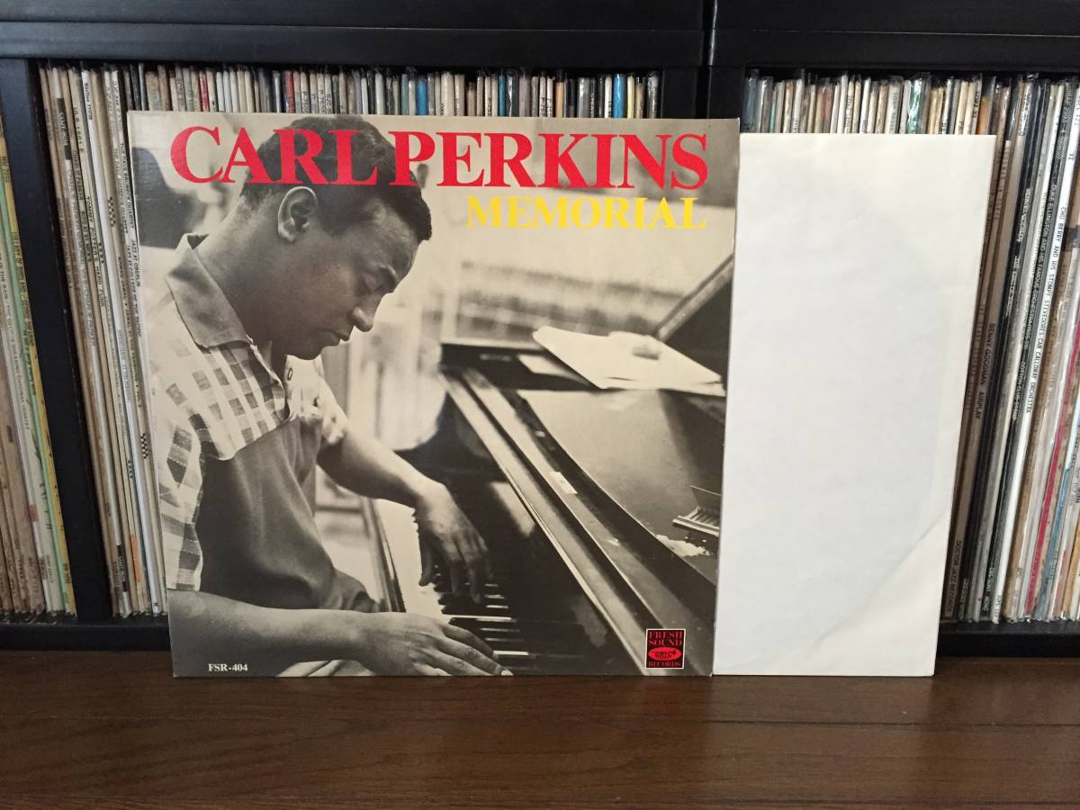 希少！Carl Perkins - Memorial / featuring here on 3 sessions Leroy Vinnegar 4 Herbie Mann 4 Curtis Counce 5 / Fresh Sound LP！美盤_画像10