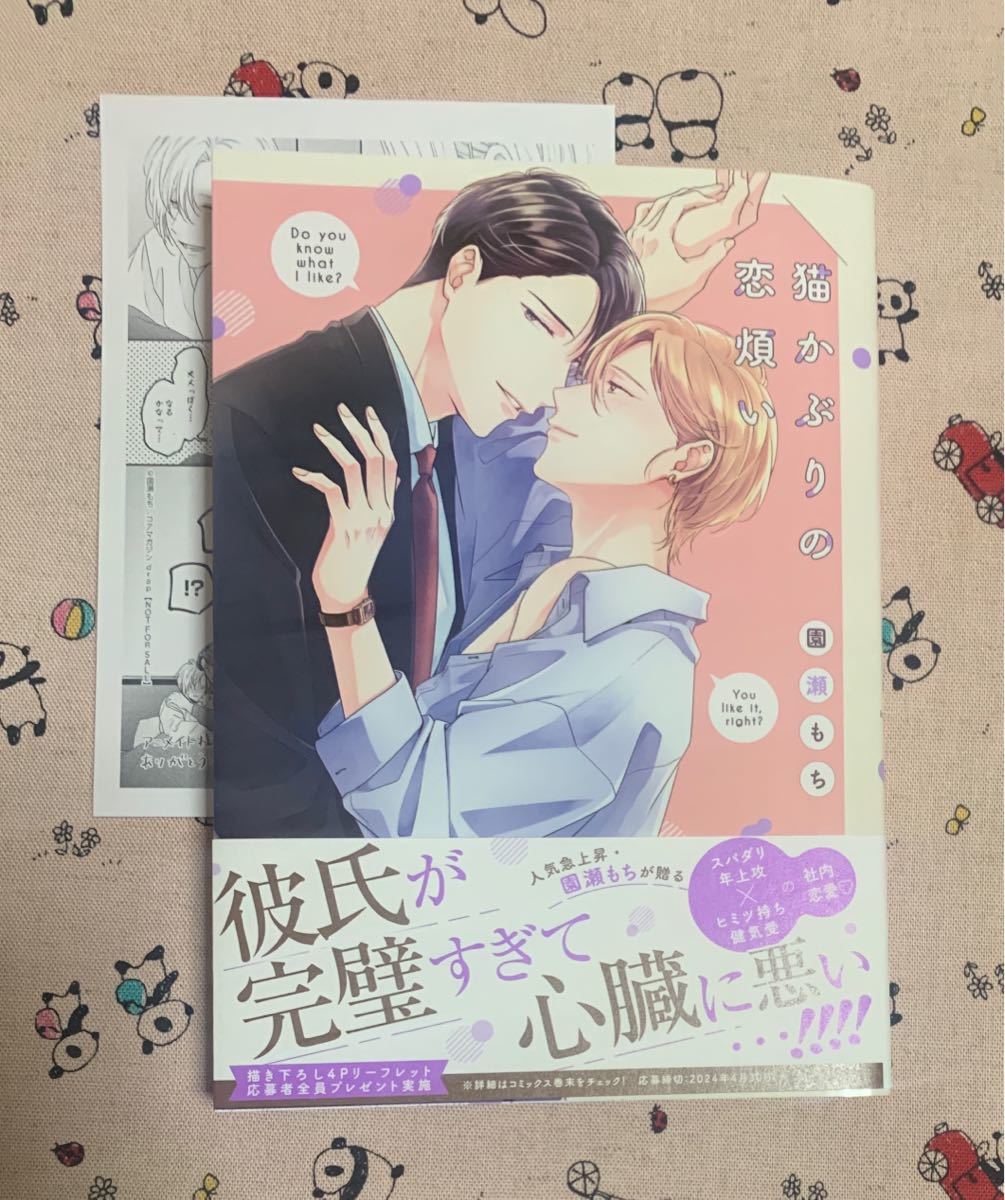 園瀬もち 猫かぶりの恋煩い - 女性漫画