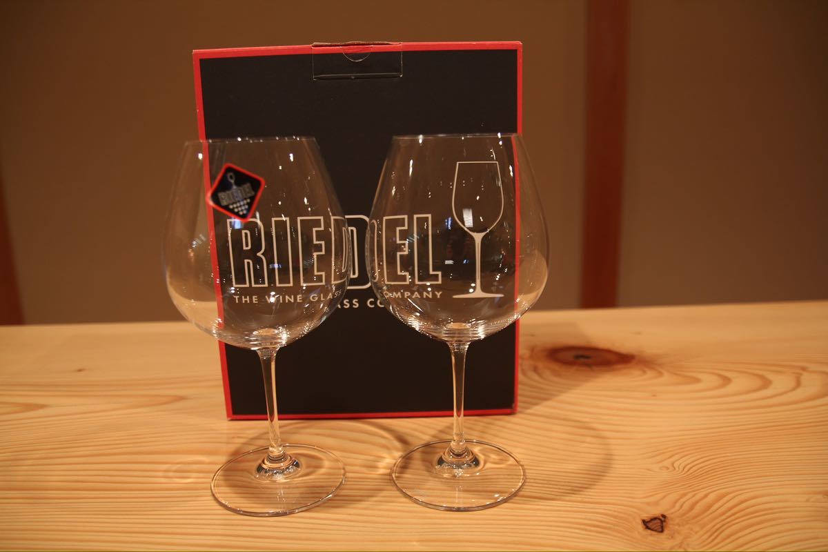 RIEDEL ワイングラス ヴィノムブルゴーニュ2個セット②_画像1