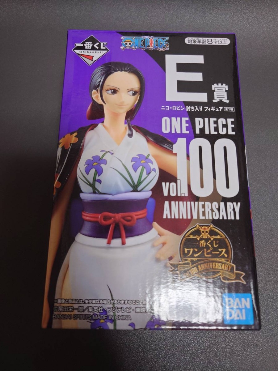 【新品未開封】一番くじ ワンピース vol.100 Anniversary E賞 ニコ・ロビン 討ち入り フィギュア ONE PIECE_画像1