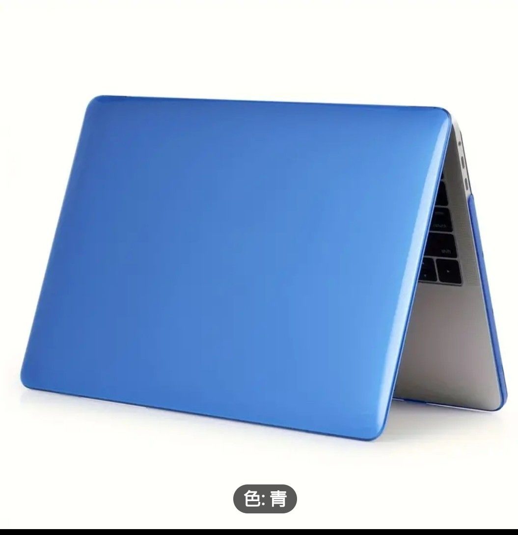 MacBook Pro 40.64 cm M1 チップ (A2485) M2 チップ (A2780) 保護ケース ブルークリスタル