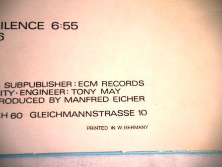 W. Germany : CHICK COREA/RETURN TO FOREVER/ECM ECM1022ST LP_画像4