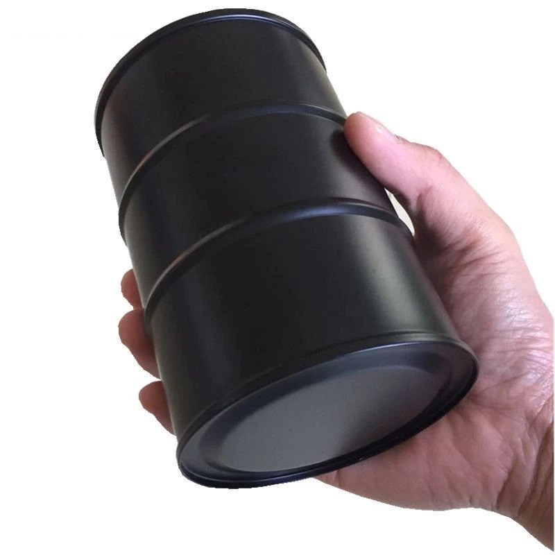  черный барабан жестяная банка type масло жестяная банка фляга емкость для горючего нержавеющая сталь SUS304 уличный алкоголь 