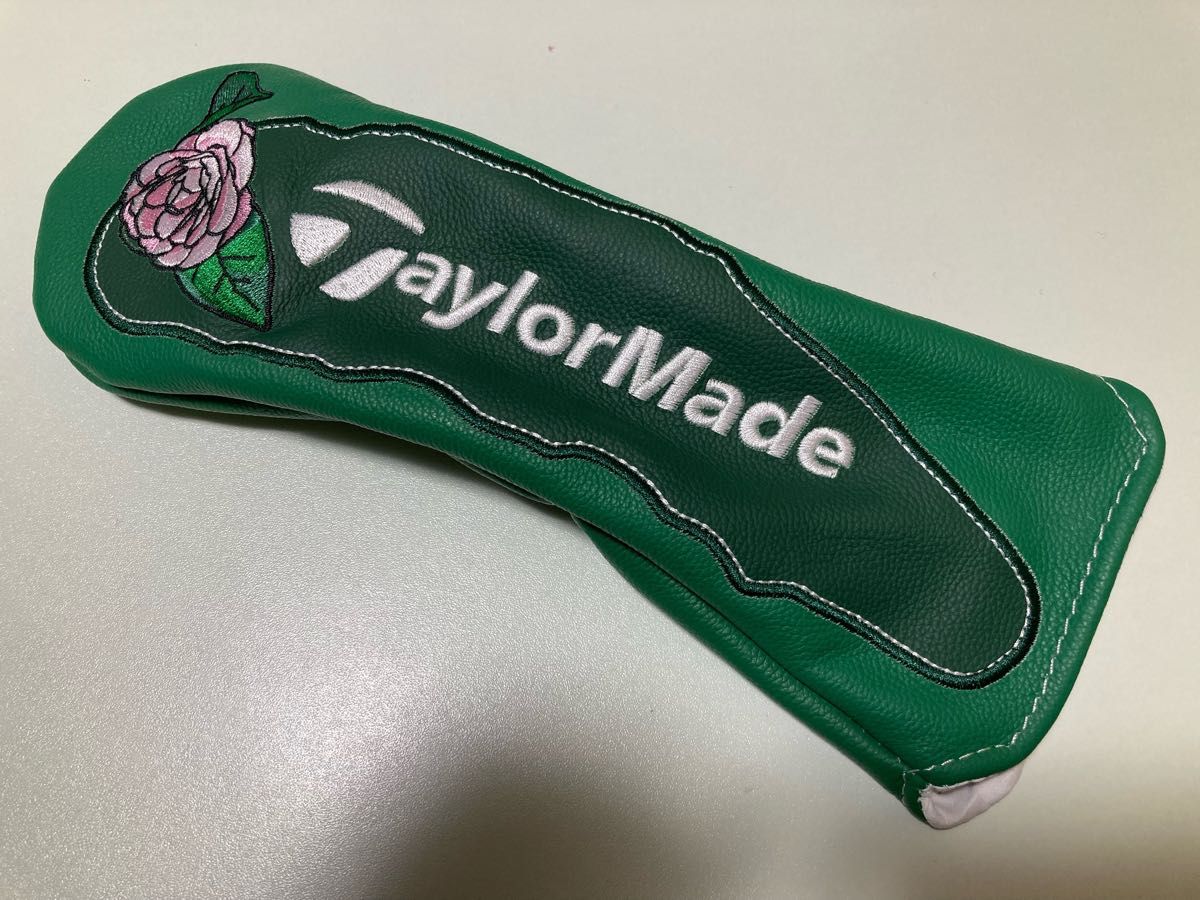 激レア！新品未使用☆TaylorMadeテーラーメイド☆2021年マスターズ限定ヘッドカバーUTユーティリティ用グリーン緑