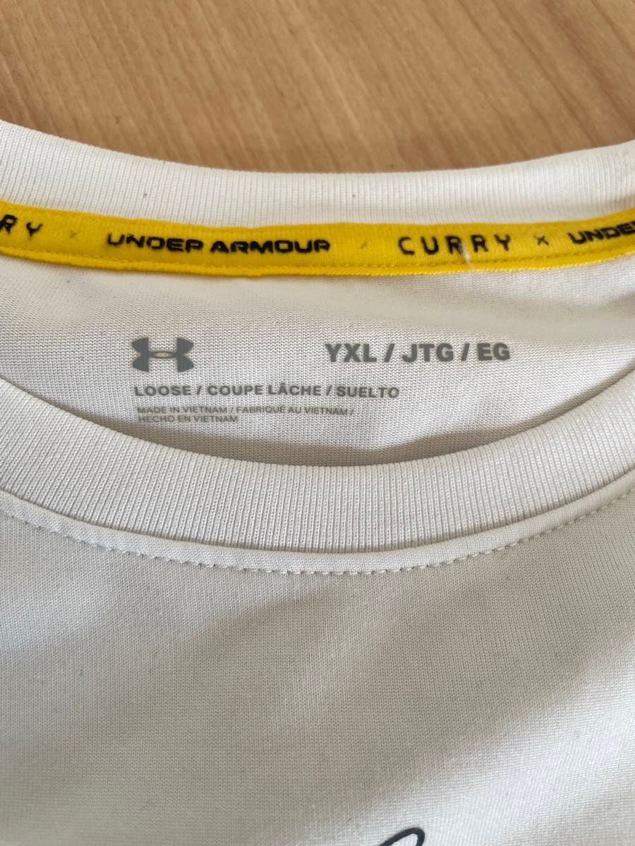 UNDER ARMOUR×CURRY Tシャツ YXL 160