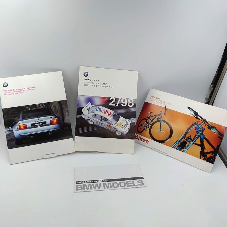 4A089A【まとめて】BMW・フォード カタログ 価格表 1998/1999 3シリーズ Z3 アイテム バイク ミニカー ミニチュア テルスターワゴン_画像7