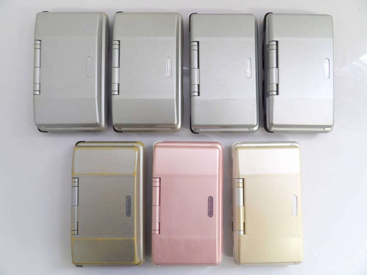 【よろづ屋】Nintendo DS 7台セット + ゲームソフト7本 本体 NTR-001 デジモン ポケットモンスター さわる メイドインワリオ(T0124-60)_画像4
