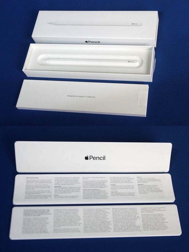 未使用品 Apple Pencil アップルペンシル MU8F2J/A (2nd generation / 第2世代) Model:A2051★送料520円_画像4