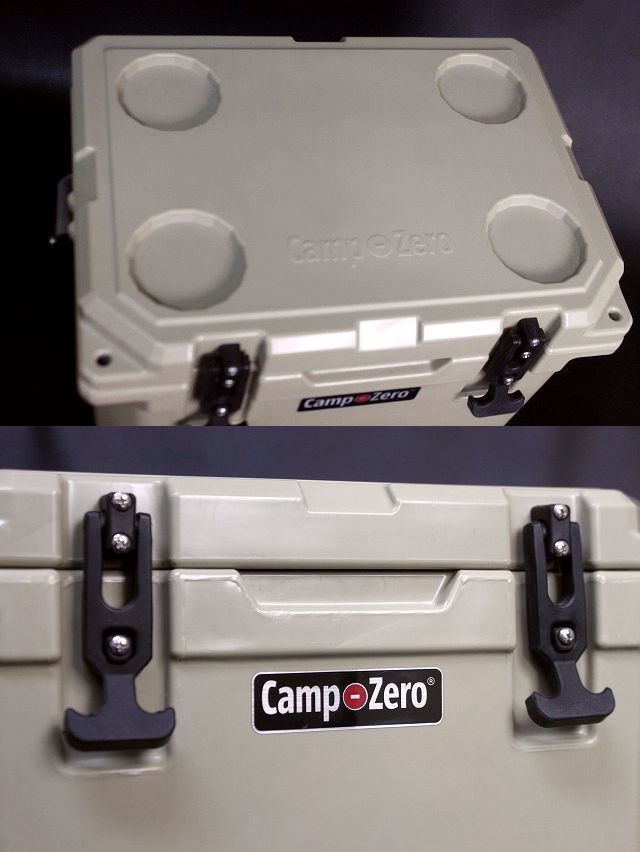 未使用品 Camp-Zero キャンプゼロ 20L ロトモールド クーラーボックス ベージュ_画像5