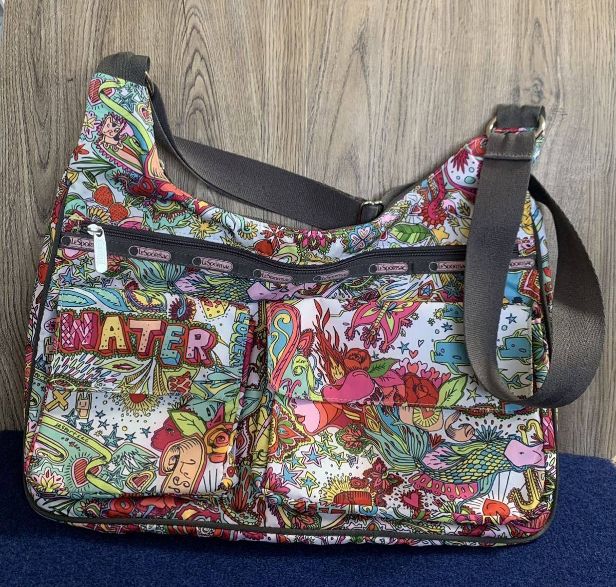 LeSportsac レスポートサック ショルダーバッグ 人魚柄