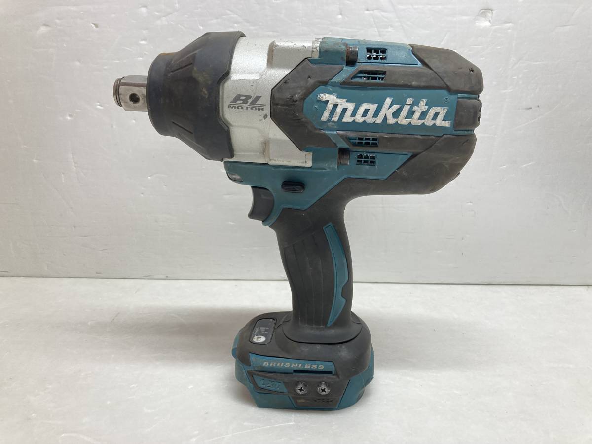 Y308-88 makita マキタ 充電式 インパクトレンチ TW1001D 本体のみ_画像1