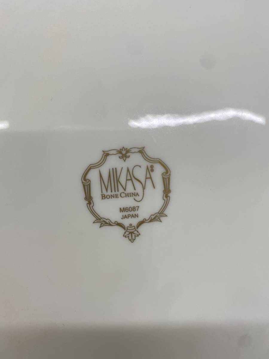 MIKASA　プレート　皿　深皿　盛皿　大皿　洋食器　グリーン　マーガレット I_画像5