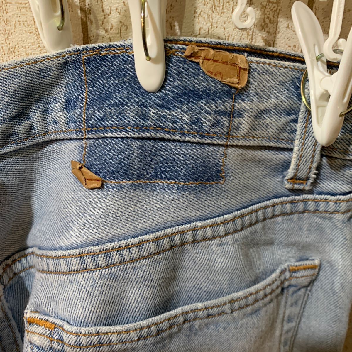 90s Levi's 501 米国製 w35 トップボタン裏653 リーバイス MADE IN U.S.A. _画像4