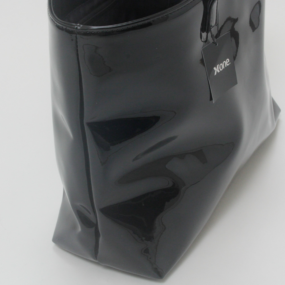 * не использовался * Hamano Xone сотрудничество эмаль большая сумка Swarovski использование чёрный черный 