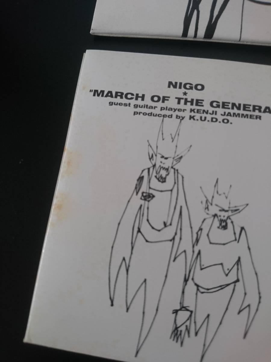 中古CD★Nigo - March Of The General(Assault Volume Two) ステッカー付 Futura KUDO 1998 APE BAPE Mo'Wax UNKLE 90年代 ヒップホップの画像3