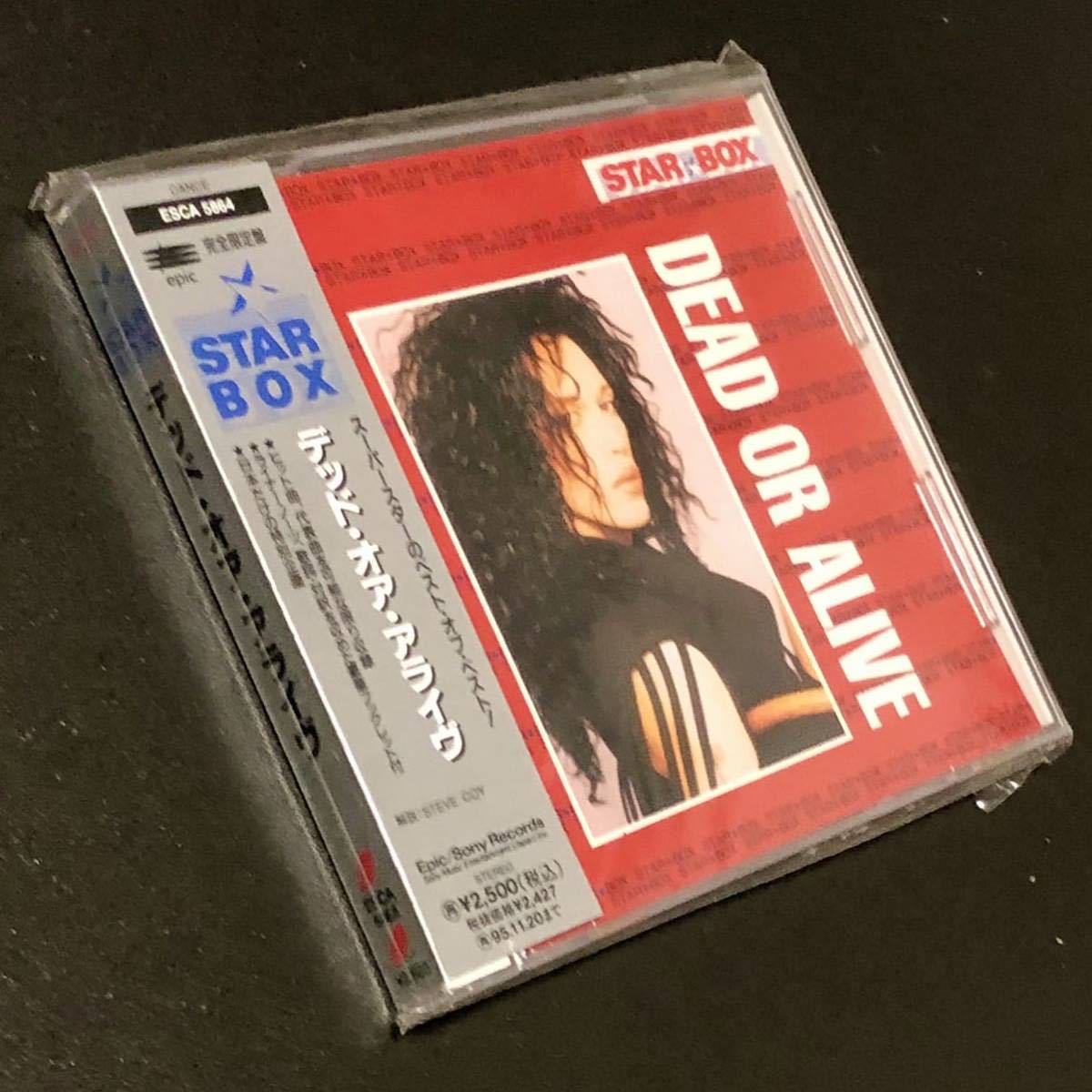 廃盤 帯付ほぼ新品 CD「デッド・オア・アライヴ STAR BOX」 DEAD 廃盤 帯付ほぼ新品 CD「デッド・オア・アライヴ STAR BOX」 DEAD