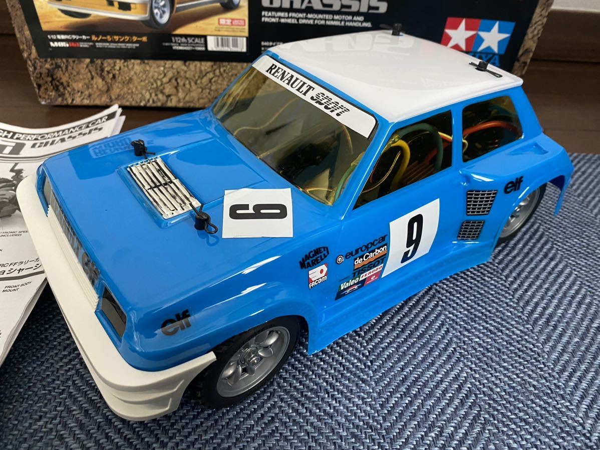 Yahoo!オークション - タミヤ 1/12 RC ルノー5 (サンク) ターボ Yahoo!オークション - タミヤ 1/12 RC ルノー5 (サンク) ターボ
